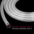 1/2" 5/8" 10ft (9.84ft) Silicone Tubing ID x OD - Length Food Grade Silicon Tube Flexible High Temp Pure Silicone Hose