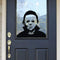 Michael Myers Halloween Holiday Decals, Funny Horror Living Room Sticker for Door, Window, Mirror Vinyl Art