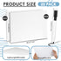 Ctosree 20 Sets Dry Erase Board for Kids, 8 x 11 Inch Double Sided Mini Whiteboard with Markers and Eraser Cap