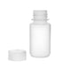 EISCO 60ml Reagent Bottle - Wide Mouth with Screw Cap - Polypropylene - Translucent