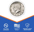 Red Capsule Tube & 20 Direct Fit T-30 Air-Tite Coin Holder Capsules for Half Dollars by OnFireGuy
