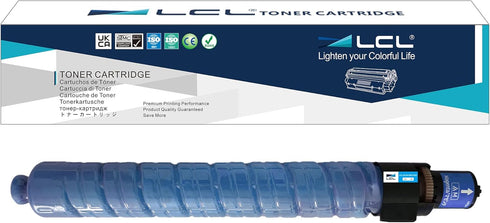 LCL Compatible Toner Cartridge Replacement for Ricoh 841455 MP C4501 C5501 C9145 C9155 High Yield (Cyan 1-Pack)