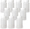 250ml/8.5oz Plastic Lab Chemical Reagent Bottles - Wide Mouth, Secure Sample Sealing, Liquid Storage (10 Pcs)