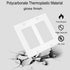 Decorator Wall Plates 2-Gang Switch Outlet Electrical Cover Pate Unbreakable Thermoplastic Faceplate for Light Receptacle Outlet Switch, White (10 Pack) by ZEFTV