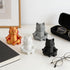 Vmohuyktx Animal Eyeglass Holder Meditations Cats Statue Figurines Sunglasses Display Stand, Nightstand Home Desk