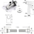 VNFOCRQJH Set Set Handheld Toilet Bidet Sprayer, Wall Mounted Stainless Steel Brushed Bidet Faucet, Bathroom Cloth