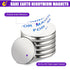 30 0.78x0.18in MIKEDE Neodymium Magnets, PCS Strong Fridge Magnets Heavy Duty for Carft, Epoxy Coating Rare Earth Small