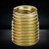 20Pcs Self Tapping Thread Inserts M2-M16 - Carbon Steel Thread Repair Inserts, 302 Type Combination Kit Set