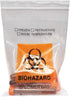 200pcs Biohazard Specimen Bags, 6x9.8in/15x25cm Ziplock Top with Outside Pocket Paperwork Pouch, Laboratory Sample Bag