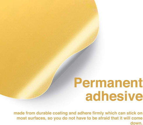 Performore Gold Circle Stickers, 1 Inch Round Labels, Metallic Gold Dots, 1000 Stickers per Roll