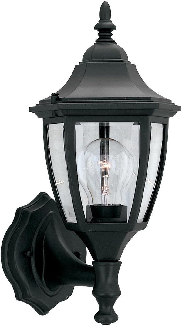 Designers Fountain Waterbury Outdoor Light Fixture, 14.25 Inch Exterior Wall Lantern Sconce