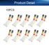 Bettomshin 10 Packs of 800 Strips pH 1-14 Test Paper, 80Pcs Per Pack for Garden and Soil Testing