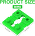 80 Pcs Electrical Spacers, Outlet Spacers for Electrical Box Outlet Spacers Shims Switch Receptacle Spacers Socket Spacers for Household and Industrial Electricity (80pcs, Green)