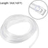 MCOSU (16.4Ft),12x16mm(0.47x0.63in) Pure Silicone Tubing, Food Grade Tube High Temp Silicone Hose for Home Brewing Wine