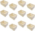 Vmohuyktx Rural Styles Pine Wood Miniature Box Decorative Storage Nesting Crates for Small Items Doll House Scene