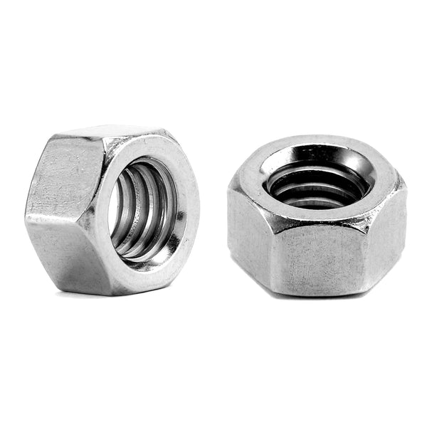 SG TZH 3/8-16 Hex Nuts 100Pcs 304 Stainless Steel 18-8, Full Thread, Hex Drive,