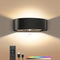 ToyGlee Motion Sensor Wall Sconces, Rechargeable 5000mAh Battery Operated Wall Light with Remote