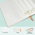 Lined Journal Notebook, Orange, 320 Pages, B5 Medium 7.48 x 10.24 inches, 100 gsm Thick Paper, Hardcover