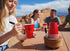 GOODHOY Party Cup Holder with Marker Slots | Drink Organizer for Birthdays, Festive Events, BBQs & Holiday Gatherings |