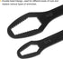 Double-Ended Torx Wrench 9/18"-1/2"(8-22mm), Multifunctional Universal Self-Tightening Wrench Tool