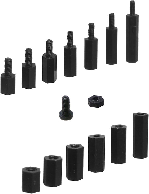 Raspberry Pi Standoff Kit 210pcs M2.5 Screws Nuts Spacers for DIY Raspberry Pi 4, Pi 3, Pi Zero, FPV RC Drone