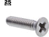 Prime-Line 9000349 Machine Screws, Flat Head, Phillips Drive, #4-40 X 1/2 In., Grade 18-8 (25 Pack)