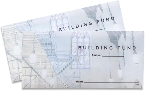 Building Fund Offering Envelope for Church (100 Count)
