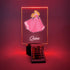 Mirror Mania Store 16 Princess Beauty Dress Night Light Up LED Desk Table Lamp Personalized Free Engraved Made