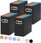 Oterri File Organizer, 4 Packs Small Storage Box, Cardboard File Folder Organizer, Collapsible Hanging File Box for