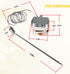 PP10084 High Limit Switch for Pitco Frying Equipment, Use for Electric or Gas Fryers, LCH Hi-Limit 450 °F