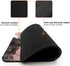 Small Mouse Pad, Rose Gold Marble Design for Laptop, Personalized Portable Travel Mousepad for Wireless Mouse