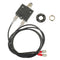 Push Button Circuit Breaker 5 Amp Manual Reset Fuse Tester with 18 AWG Wires, Hex Nut, Grip Nut Ring