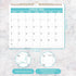 Calendar 2025-2026 Wall Calendar, Runs from Aug 2025 to Dec 2026, 17 Monthly Planner, 8.5 x 11 In