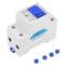 Single Phase Energy Meter 230VAC LCD KWH Electric Meter 5-32A for Electricity Usage Monitoring