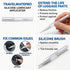 Travelmate Pro Luggage Wheel Lubricant Pen Fix Stuck Suitcase Wheels Instantly Smooth Rolling Travel TSA Approved