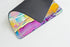 Smooffly Multicolor Mousepad with Abstract Print, Oil Paints Cover, Rainbow Yellow White Violet Pink Blue Purple