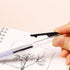 Ultra Fine Gel Pens, 12 Pack, Black Ink, 0.38mm Line-Size, Smooth Writing for Students and Professionals