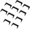 10PCS Pinch Dogs Woodworking, 1.5inch Wood Clamps for Glued Panel Table Stool Top Assembly