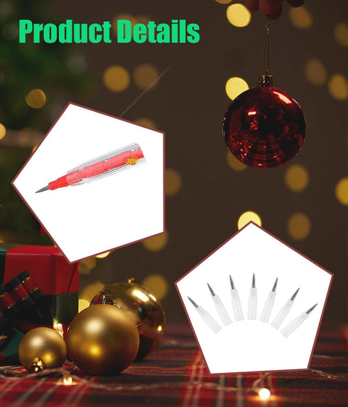Christmas Mechanical Pencils for Kids, 36 Pack Retractable Pencils with Santa, Snowman, Elk for Party Favors