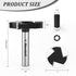 Spoilboard 1/4 inch 1" 3 1/2" 1/4" Newdeli CNC Surfacing Router Bit Shank Cutting Diameter Wings Slab Flattening Router