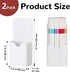 EMUTOL 2 Pcs Magnetic Pen Holders, Plastic Magnetic Dry Erase Marker Holder, Magnet Pen Pencil Marker Storage Organizer