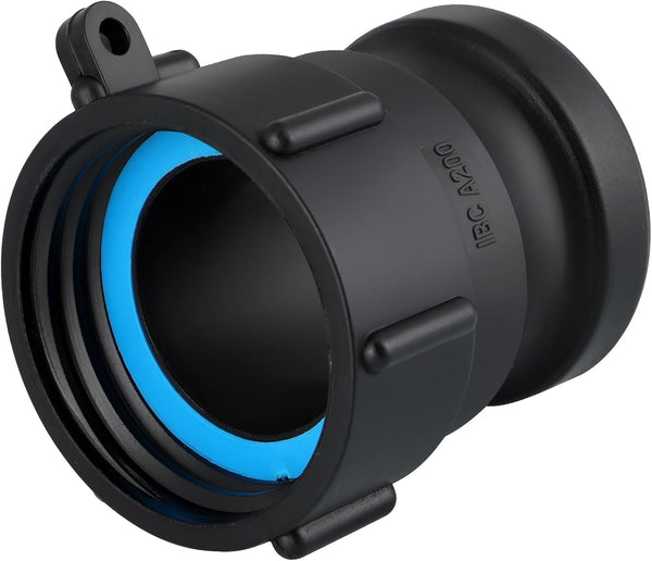 Cam and Groove Fitting IBC Tote Adapter (2" Female Buttress Thread x 2" Male Adapter)