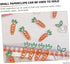 STOBOK 9pcs Carrot Paperclip, Fun Cartoon Paper Clips, Decorative Small Binder Clips, Mini Paper Fruit Decor