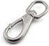 1-Pack M7 Swivel Eye Snap Hook 304 Stainless Steel Multi-Use Spring Snap Hook for Boat Marine Pet Chains