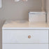 10pcs OSALADI Round Wooden Cabinet Knobs Solid Wood Drawer Pulls Unfinished Furniture Handles for Bookshelves Tv Stands