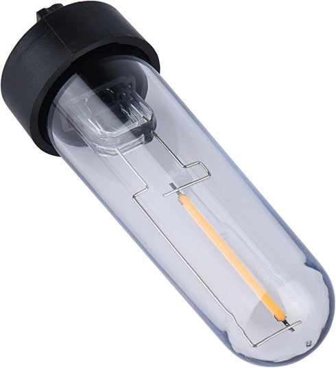 YONGJIA Outdoor Solar Bulb Replacement, LED Filament Garden Light, Warm White, Replacement Bulb for Garden