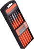 Edward Tools 6 Piece Pin Punch Set - Heavy Duty Chrome Steel for Gunsmith, Mechanic, Metal Stamping