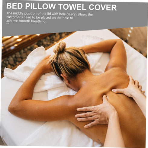 500Sheets FOMIYES Disposable Cradle Covers Breathable Non Stick Face Rest Covers for Massage Tables for Salons and Spas