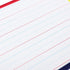 Magnetic Dry Erase Board - 2-Sided 9 x 12 Inches with Colored Frame, Handwriting Lines Front, Blank Back