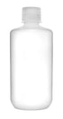 EISCO Reagent Bottle, 1000ml - Narrow Mouth with Screw Cap - Polypropylene - Translucent